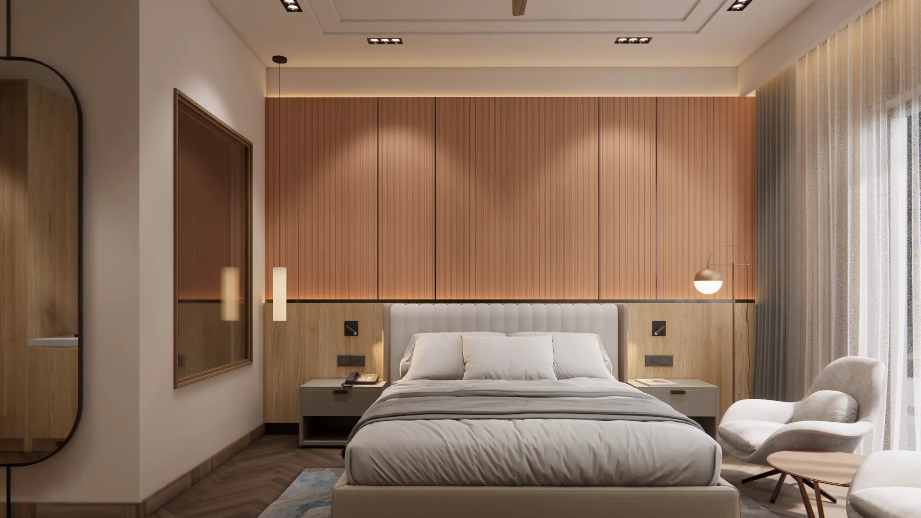 Decorative Louvers, Architectural surface supplied by Metro Surfaces